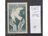 119K585 / Franța 1946 Conferința de pace de la Paris (*)