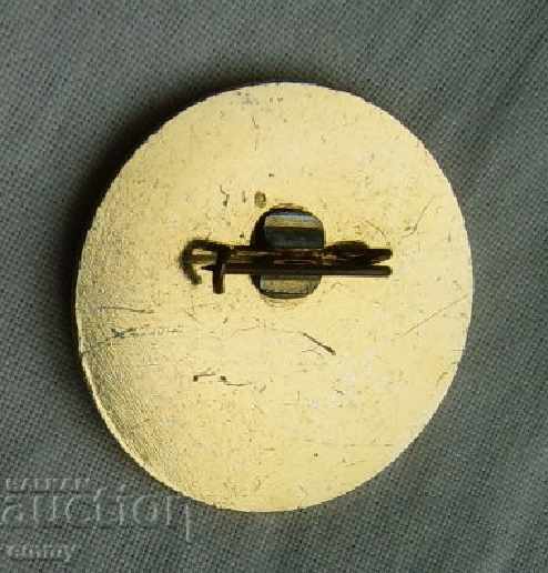 Badge IX Congress of the Bulgarian Trade Unions 1982 with price 2.00 BGN | € 1.02