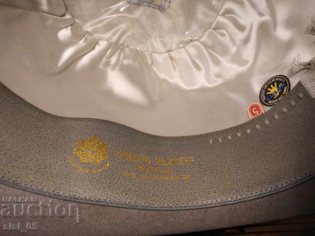 Men's hat, Borsalino bomber Simeon Zlatef Sofia - 5