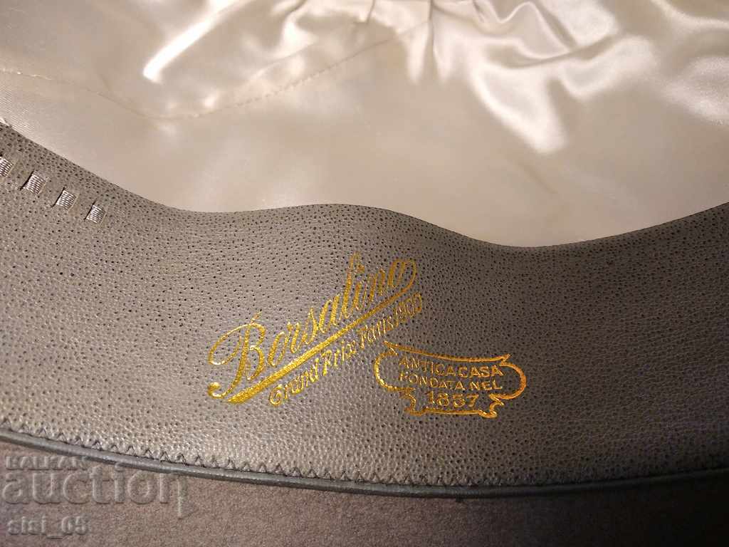 Men's hat, Borsalino bomber Simeon Zlatef Sofia - 6