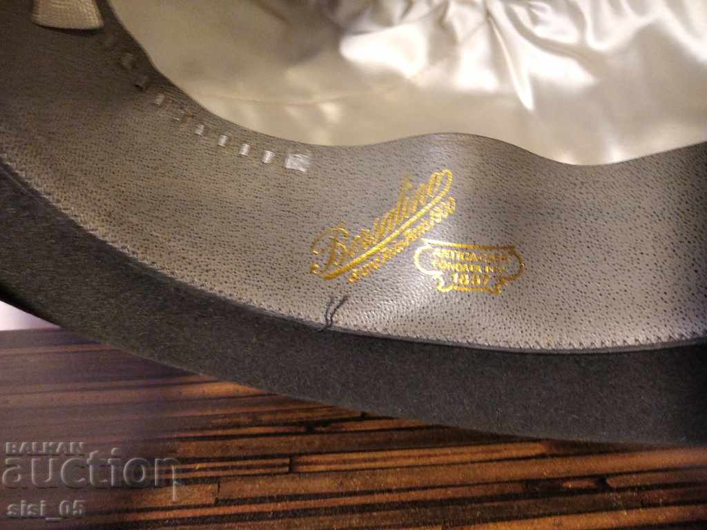 Men's hat, Borsalino bomber Simeon Zlatef Sofia - 5