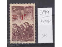 119K599 / France 1940 Miners 1F on 2F15 (*)