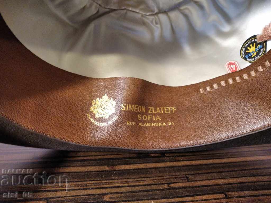 Мъжка шапка,бомбе Borsalino Симеон Златеф София - 5