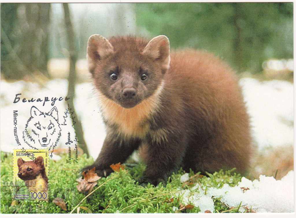 2008 Belarus Fauna-Animals 5 MK with price 7.00 BGN | € 3.58