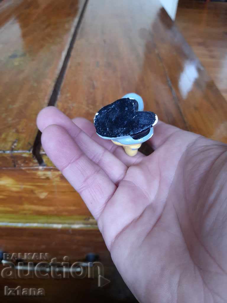 Old ceramic figurine, man - 6