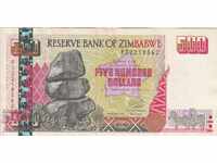 500 USD 2001, Zimbabwe
