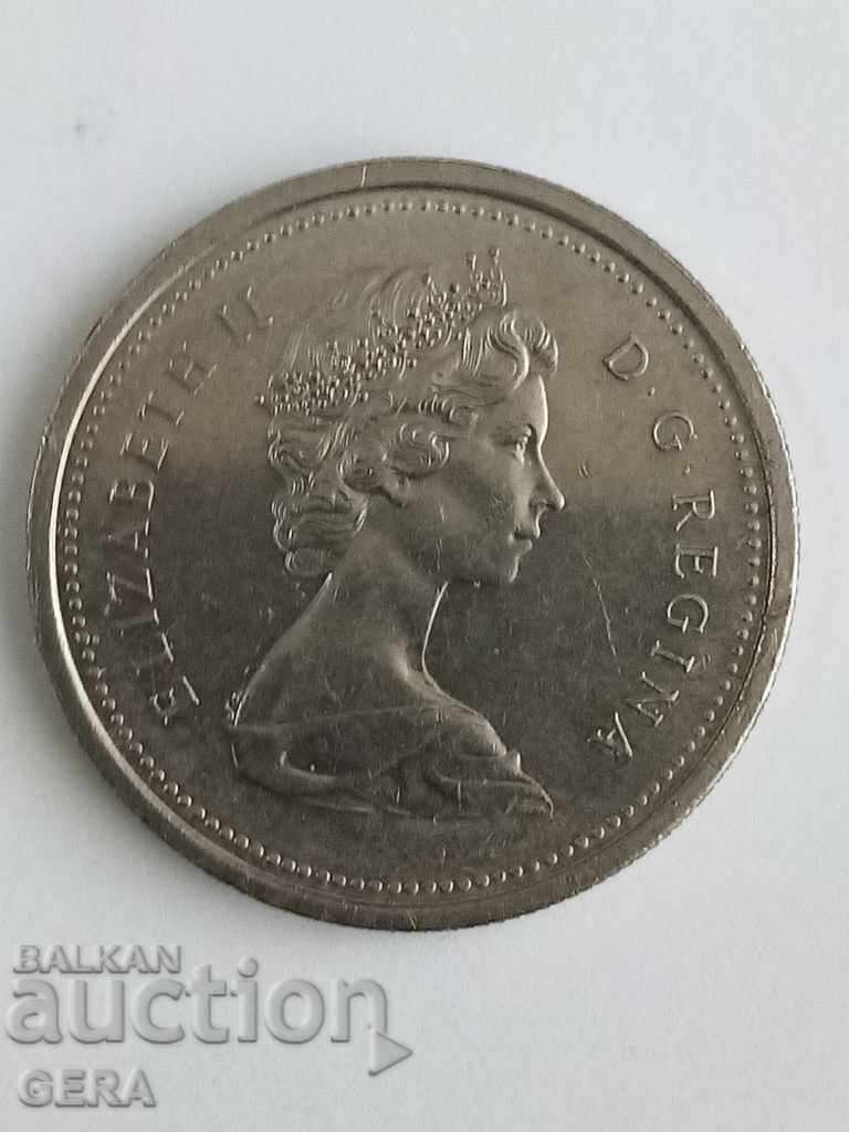 Монета 1 долар Канада с цена 12.00 лв. | € 6.14 Монета 1 долар Канада с цена 12.00 лв. | € 6.14