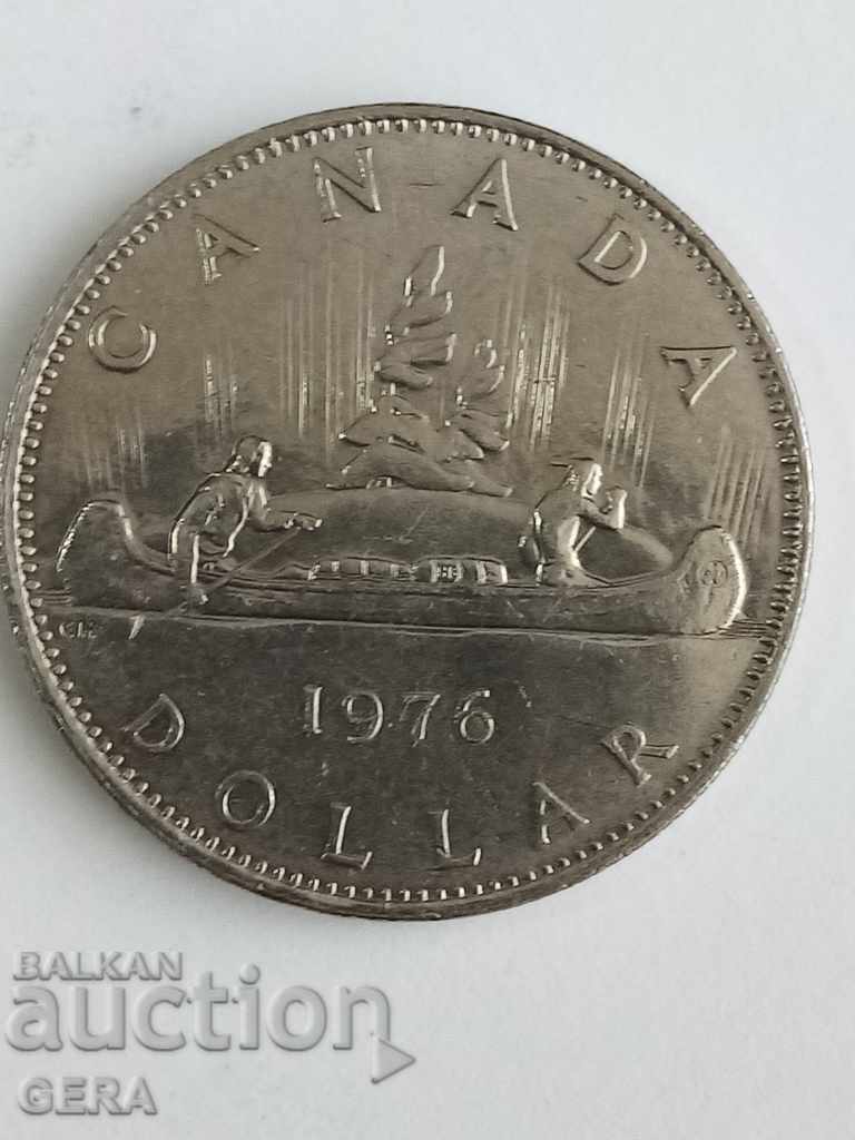 Монета  1 долар Канада