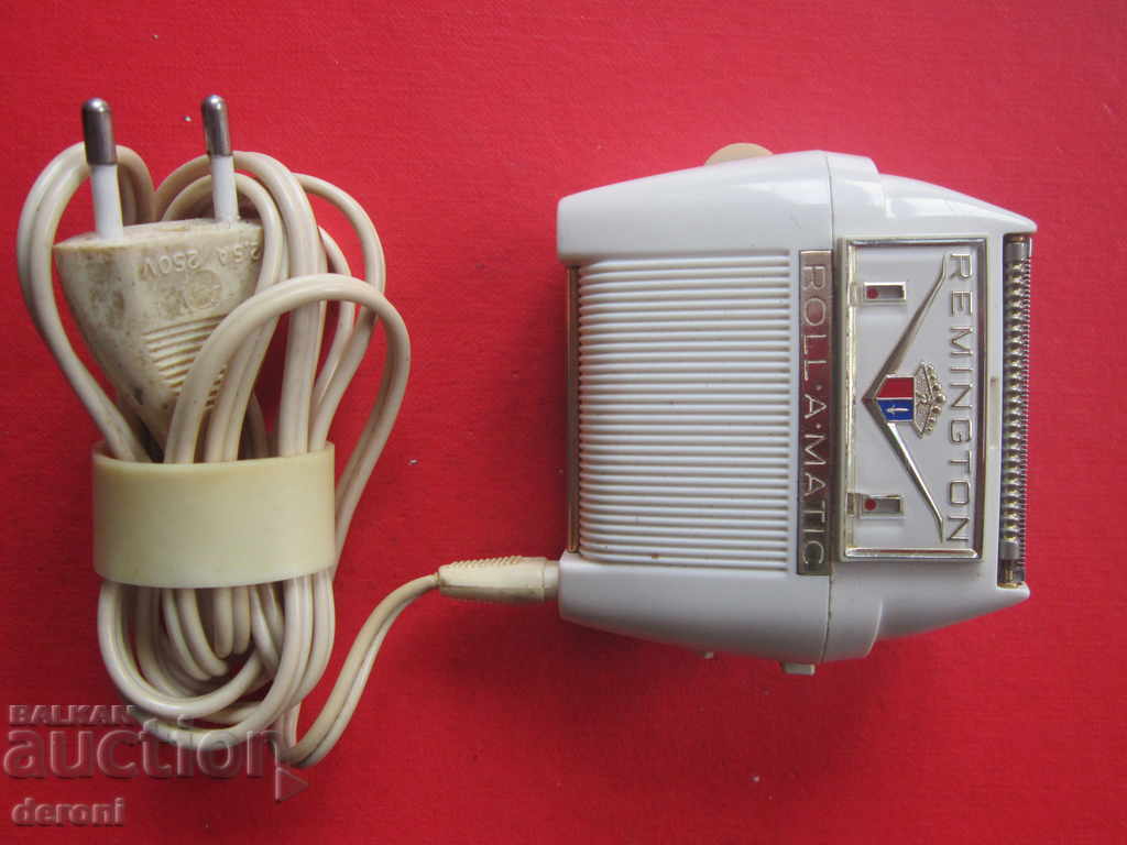 Δημοπρασία Ηλεκτρική ξυριστική μηχανή Remtngton de Luxe Δημοπρασία Ηλεκτρική ξυριστική μηχανή Remtngton de Luxe