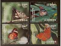 Samoa 2015 Fauna / Animals / Butterflies 75 € MNH