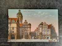 postcard Leipzig 1924