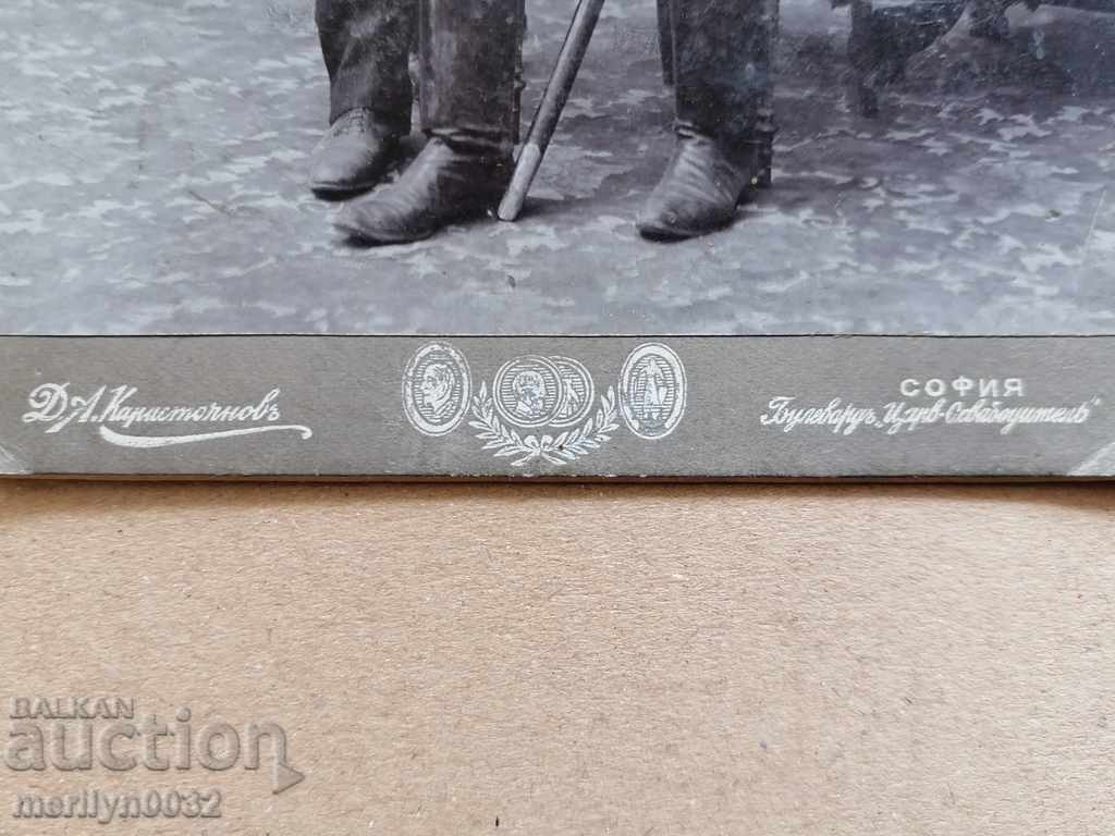 Auction  Military photo officers photography Karastoyanov