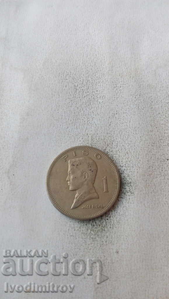 Filipine 1 peso 1974