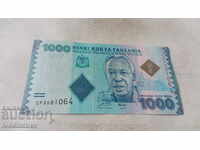 Tanzania 1000 shillings