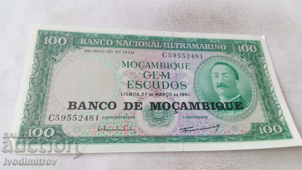 Mozambic 100 Escudo 1967