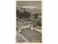 Old postcard - Balchik, View from the palace