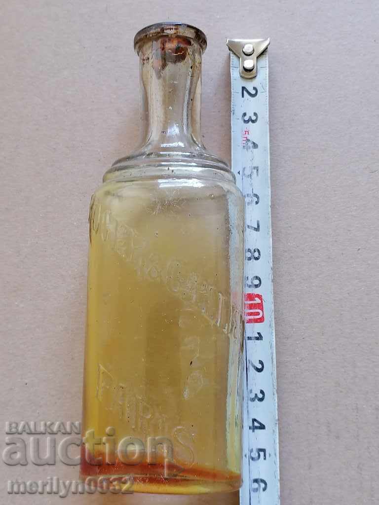 Sticla veche de ulei, sticla marca PARIS - 5 Sticla veche de ulei, sticla marca PARIS - 5