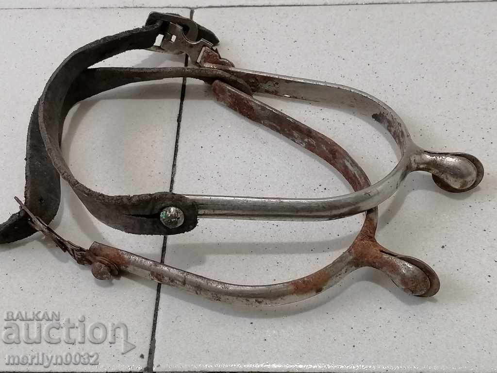 Delivery of Spurs from officer's boots Kingdom of Bulgaria uniform Delivery of Spurs from officer's boots Kingdom of Bulgaria uniform