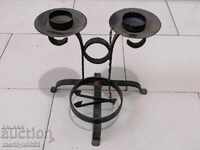 Sfeșnic socialist din fier forjat cu dilaf