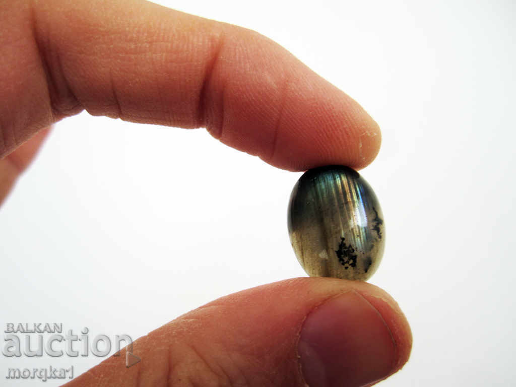 Labradorite, natural spectrolite, 14.40 kt. Madagascar with price 33.00 BGN | € 16.87 Labradorite, natural spectrolite, 14.40 kt. Madagascar with price 33.00 BGN | € 16.87