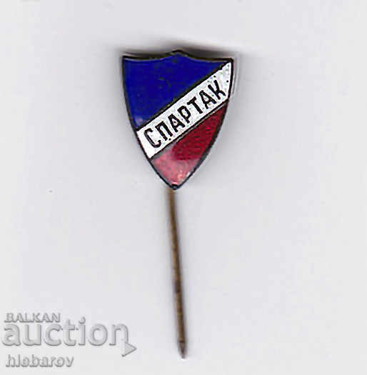 Old football badge SPARTAK - Plovdiv Old football badge SPARTAK - Plovdiv