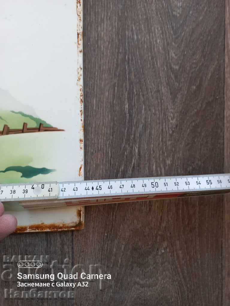 Auction OLD PORCELAIN TRAY Auction OLD PORCELAIN TRAY