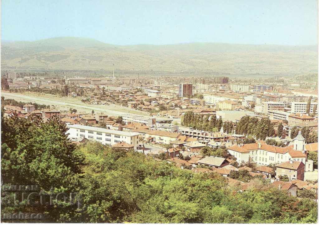 Carte poștală veche - Blagoevgrad, Vedere generală