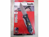 Knife "kwb" auto emergency folding new