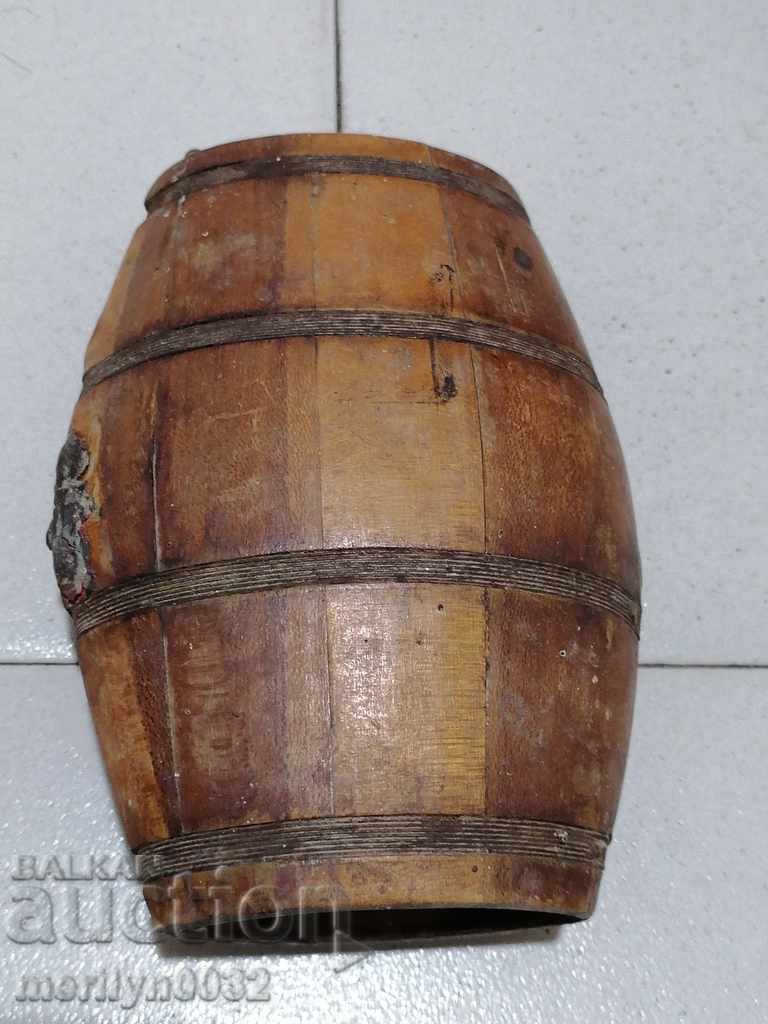 Old wood pawler wooden bucket brown bucket with price 58.00 BGN | € 29.65