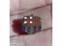 колекционерска значка с емайл Футболен клуб Барселона