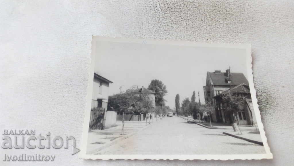Photo The main street of the village
