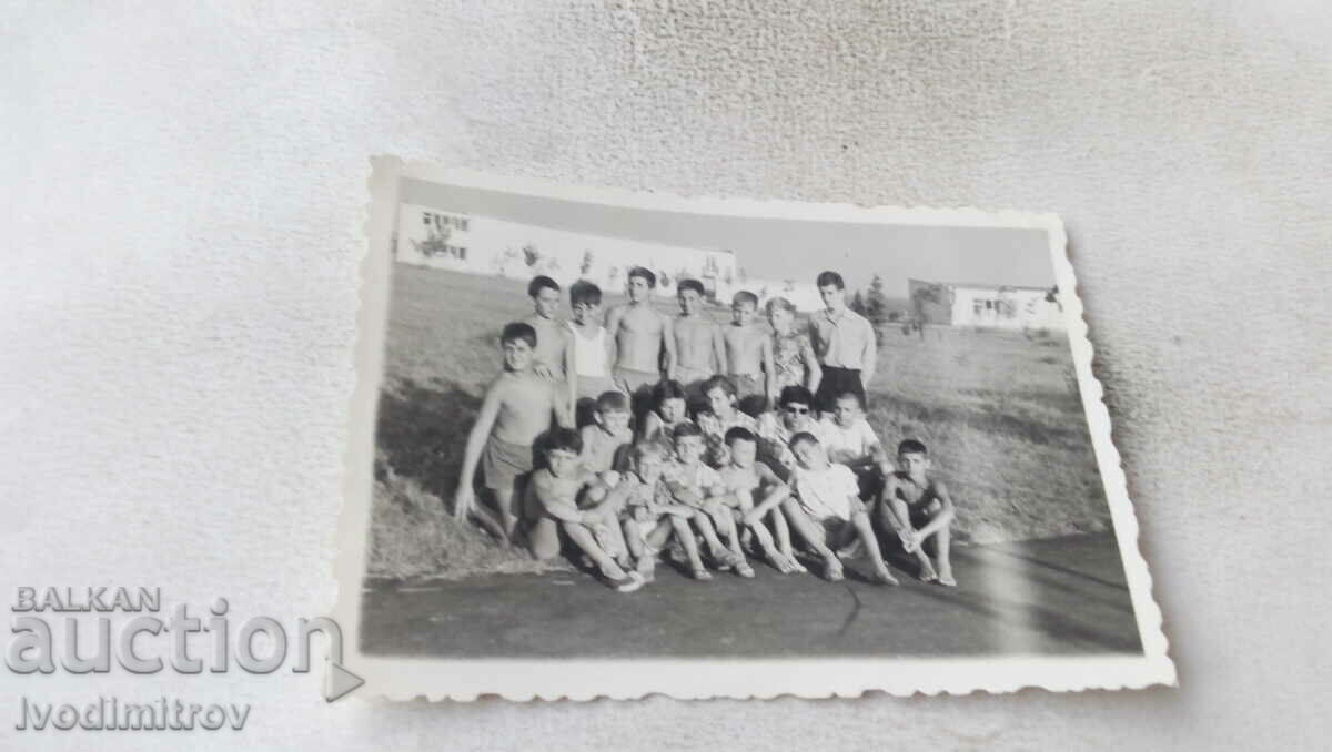Photo by Ravda Boys from the camp of the Central Committee of the Komsomol in 1963
