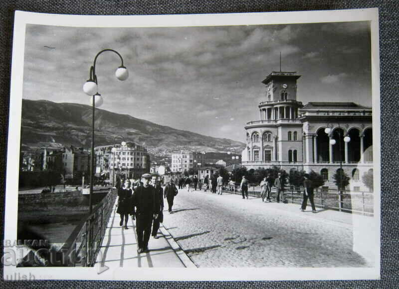 1938 Скопие центъра художествена арт фотография снимка