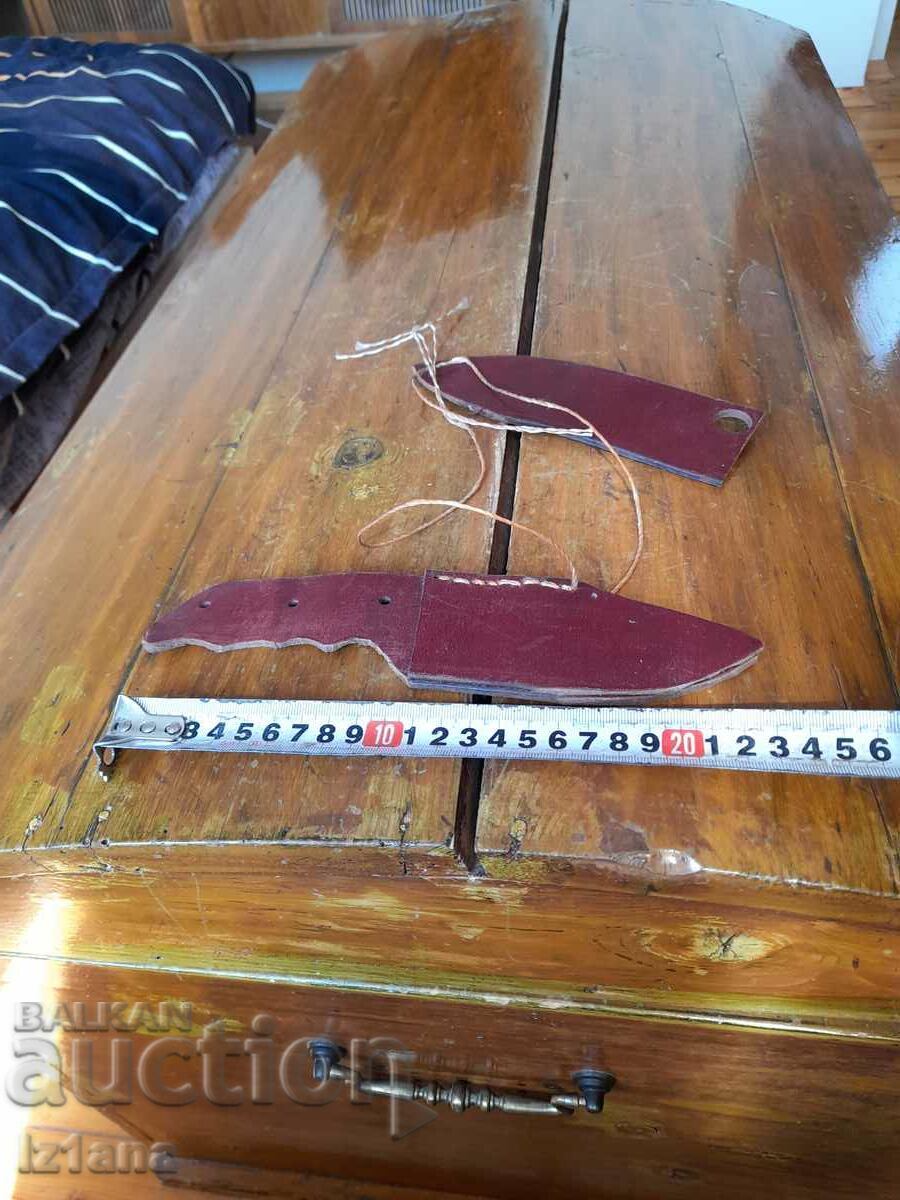 Παλιά δερμάτινη θήκη μαχαιριού - 6 Παλιά δερμάτινη θήκη μαχαιριού - 6