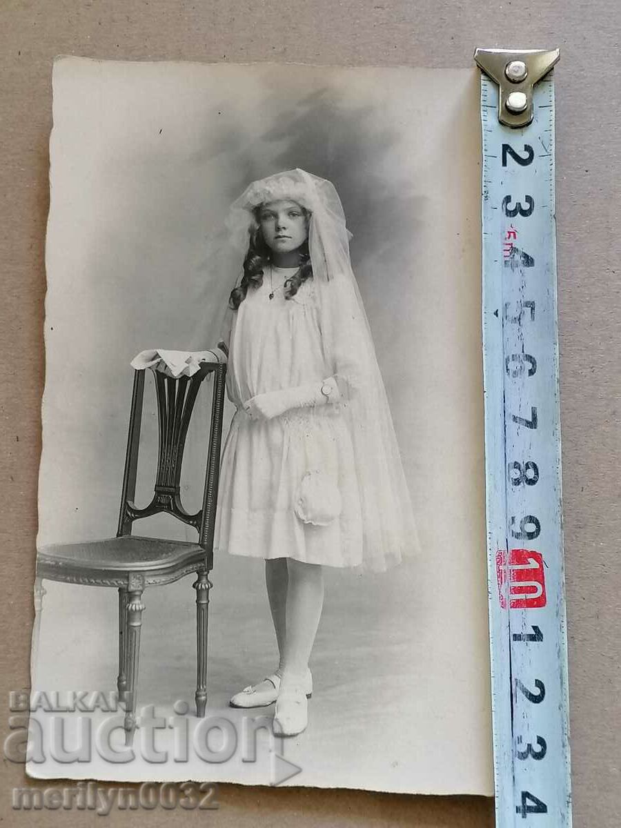 Auction  Old photo child photography