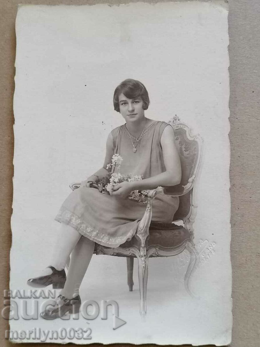 Old photo young lady photography with price 13.00 BGN | € 6.65 Old photo young lady photography with price 13.00 BGN | € 6.65