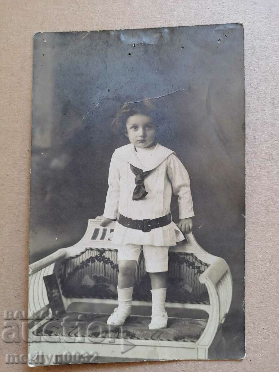 Old photo child photography with price 13.00 BGN | € 6.65