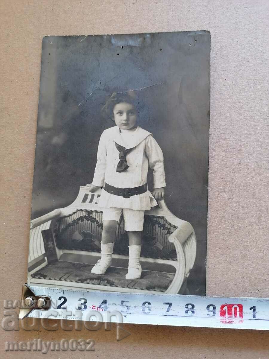 Auction  Old photo child photography