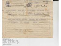 An old telegram