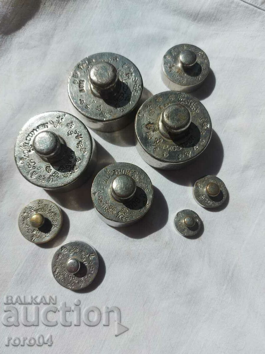 MEASURES - WEIGHTS - BRONZE with price 42.30 BGN | € 21.63
