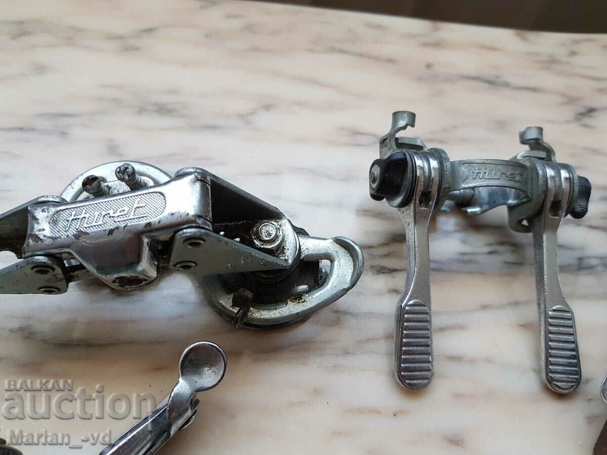 Shimano and Huret parts for bicycle, bicycle - 5 Shimano and Huret parts for bicycle, bicycle - 5