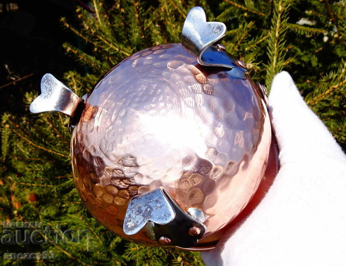 Copper plate standard, marked. - 5 Copper plate standard, marked. - 5