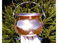 Медно менче еталон,маркирано.