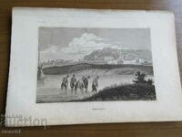 1886 - GRAVURĂ VECHE - BELGRAD - SERBIA +