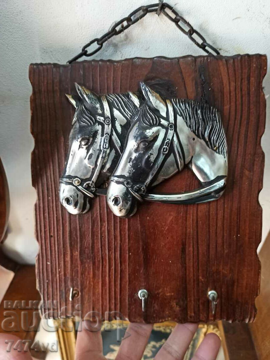 Auction Horse wall hanger Auction Horse wall hanger