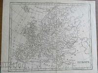 18th century - MAP OF EUROPE = ORIGINAL +