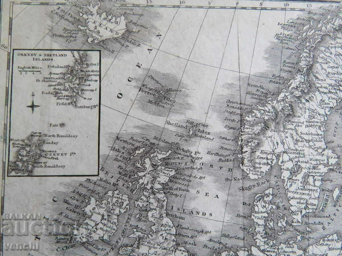 Auction 1831- MAP OF EUROPE = ORIGINAL + Auction 1831- MAP OF EUROPE = ORIGINAL +