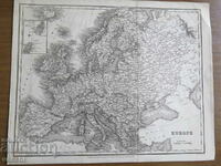 1831- MAP OF EUROPE = ORIGINAL +