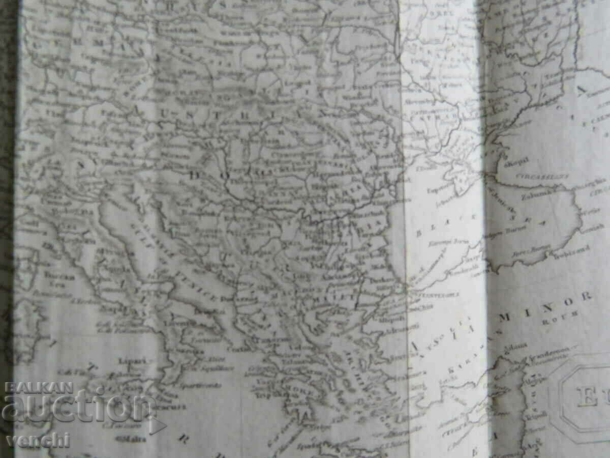 18th century - MAP OF EUROPE = ORIGINAL + with price 39.99 BGN | € 20.45 18th century - MAP OF EUROPE = ORIGINAL + with price 39.99 BGN | € 20.45