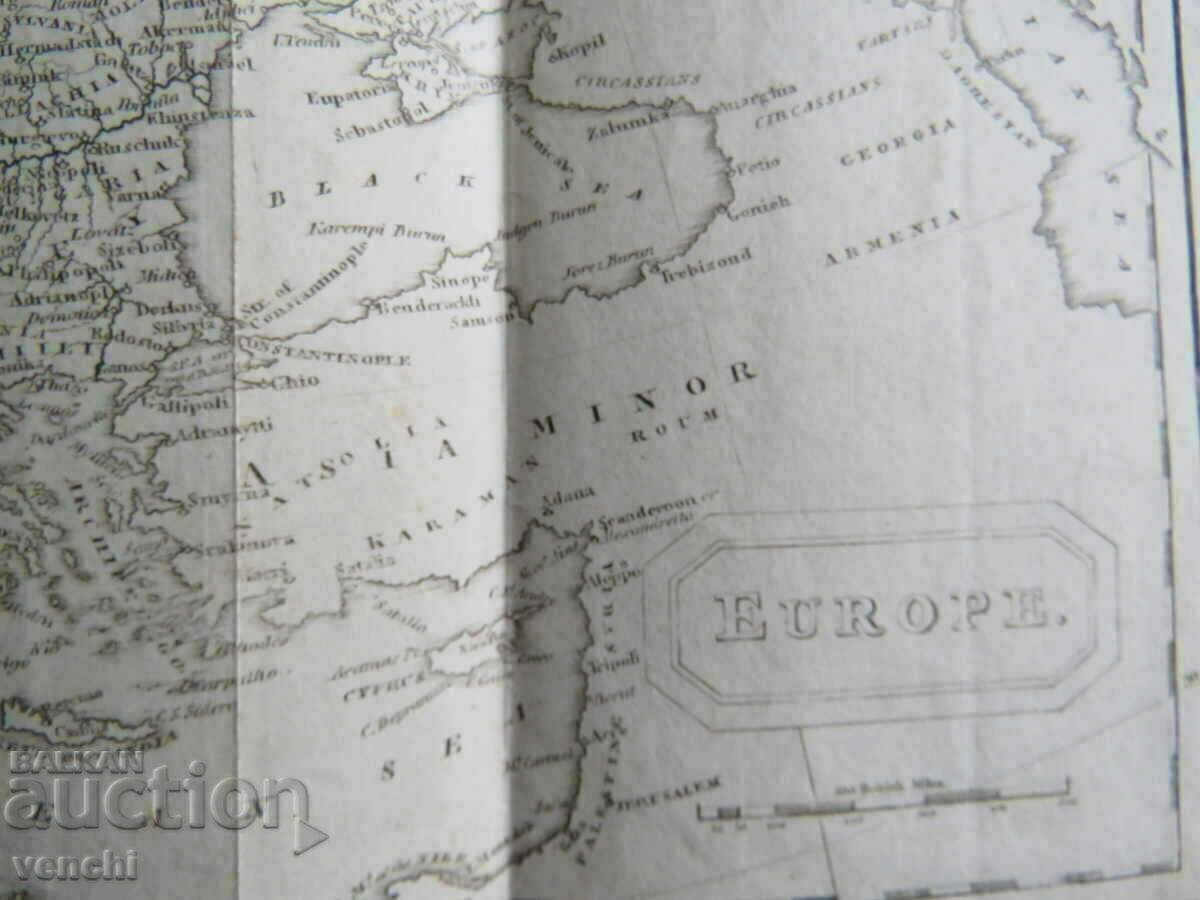 Auction 18th century - MAP OF EUROPE = ORIGINAL + Auction 18th century - MAP OF EUROPE = ORIGINAL +